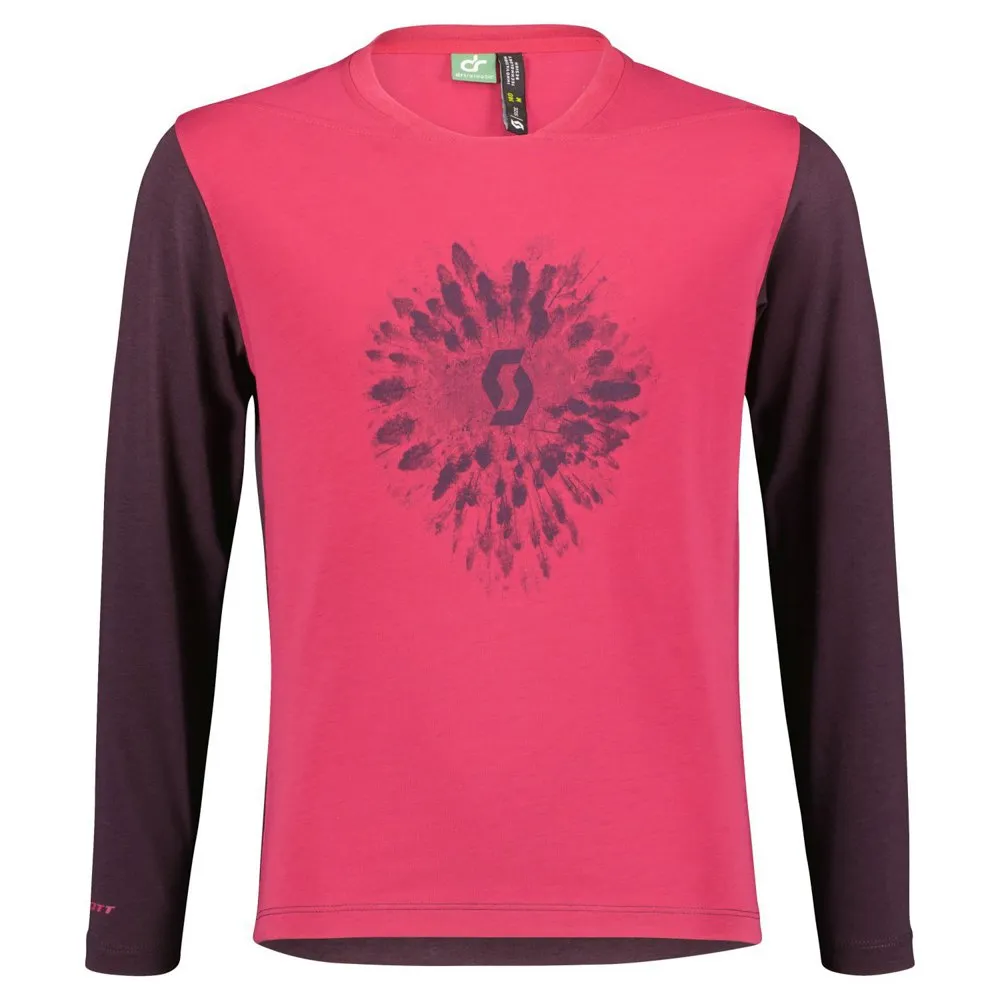 

Джерси с длинным рукавом Scott Trail 20 Dri, розовый