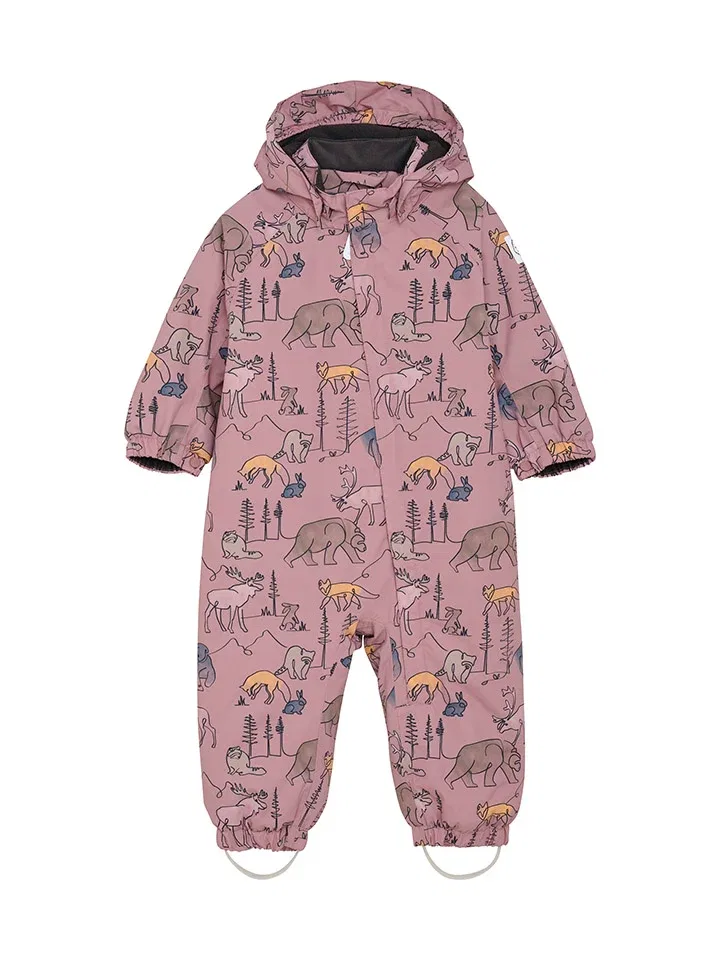 Снежный костюм водонепроницаемый Color Kids, розовый