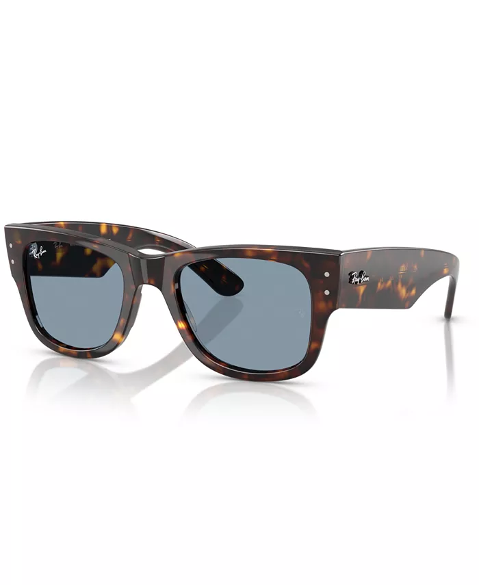 

Унисекс солнцезащитные очки MEGA Wayfarer, RB0840S Ray-Ban, коричневый