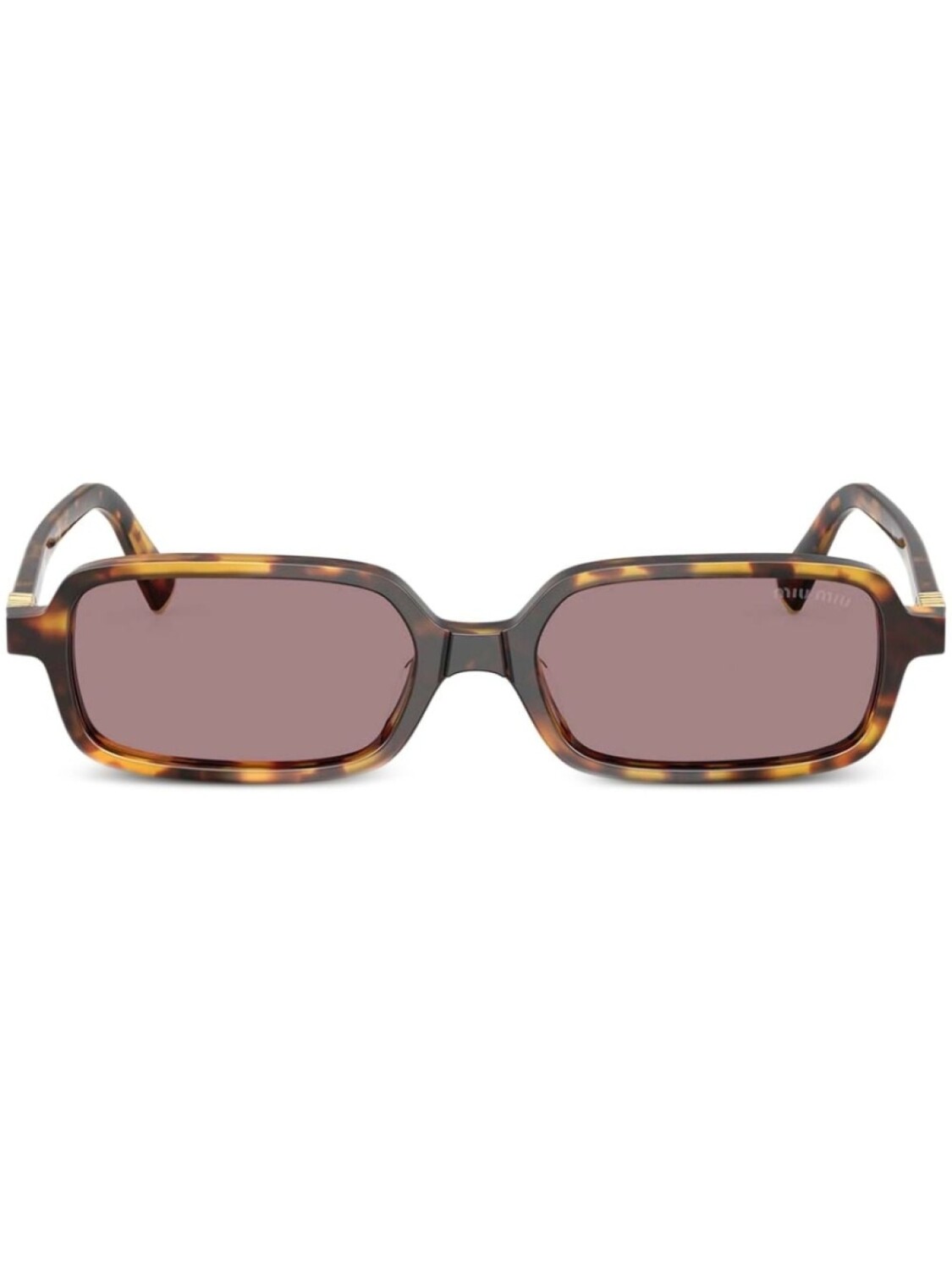 

Очки Miu Miu MU 11ZS Havana Honey Miu Miu Eyewear, коричневый