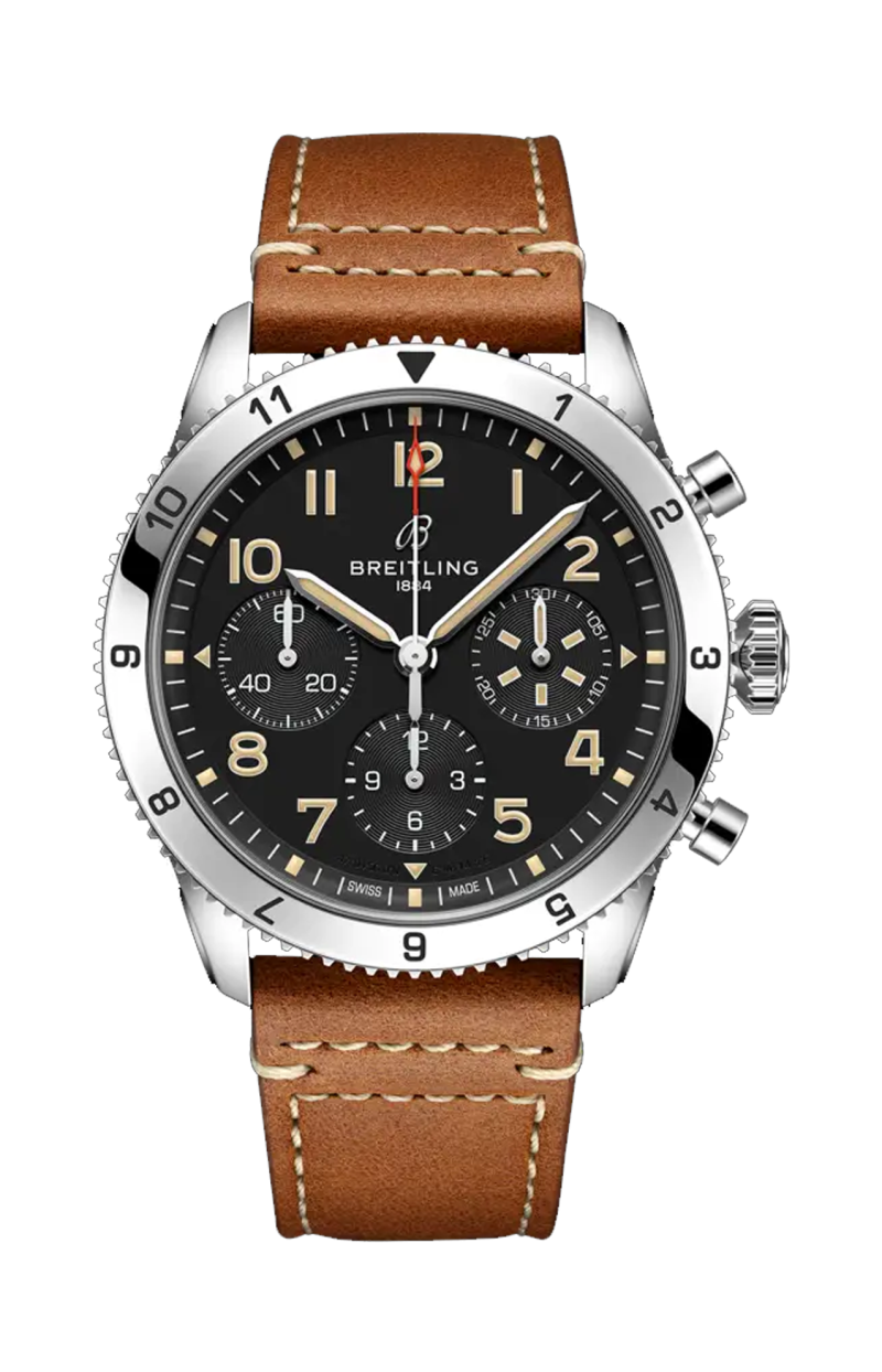 

Классические часы мужские avi 42 p-51 mustang Breitling