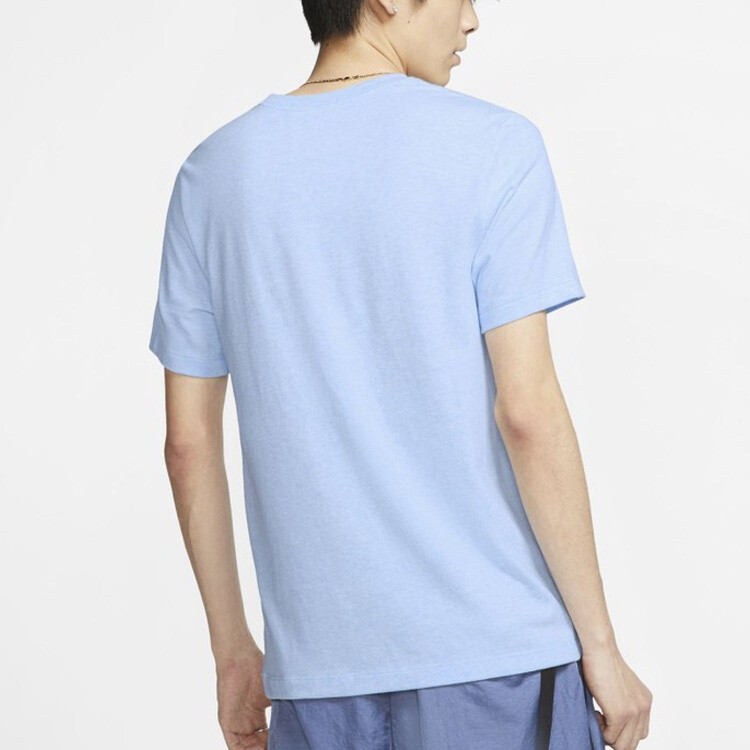 Футболка мужская Hydrogen Blue Nike, синий — фото 4