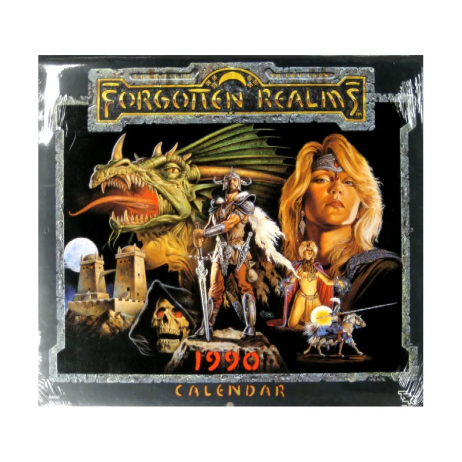 

Календарь Забытых Королевств 1990 года, Forgotten Realms - Box Sets & Miscellaneous