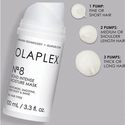 OLAPLEX No. 8 Bond Интенсивно увлажняющая маска, 100 мл — фото 2