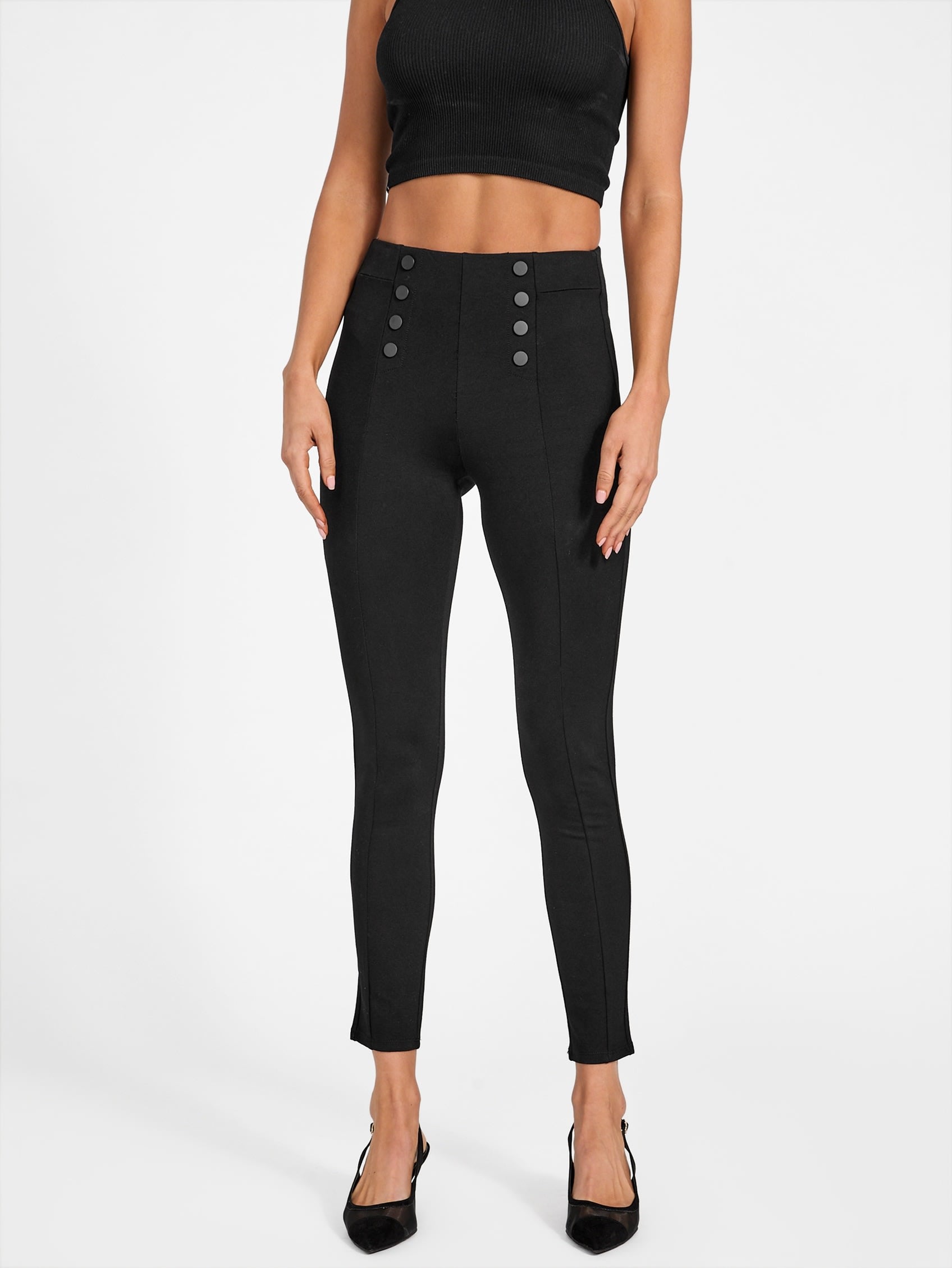 

Леггинсы Kenzie Ponte Guess Factory, черный