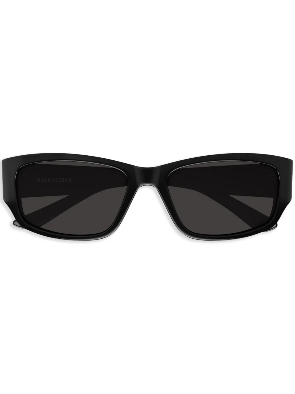 

Солнцезащитные очки в прямоугольной оправе Balenciaga Eyewear, черный