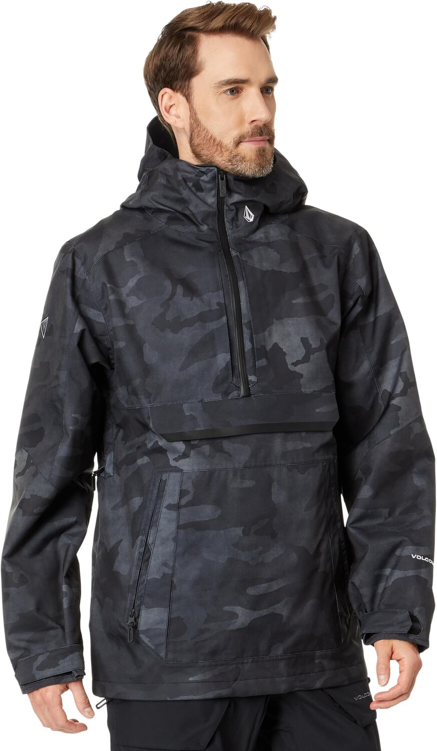 

Куртка Brighton Pullover Volcom Snow, цвет Black Camo