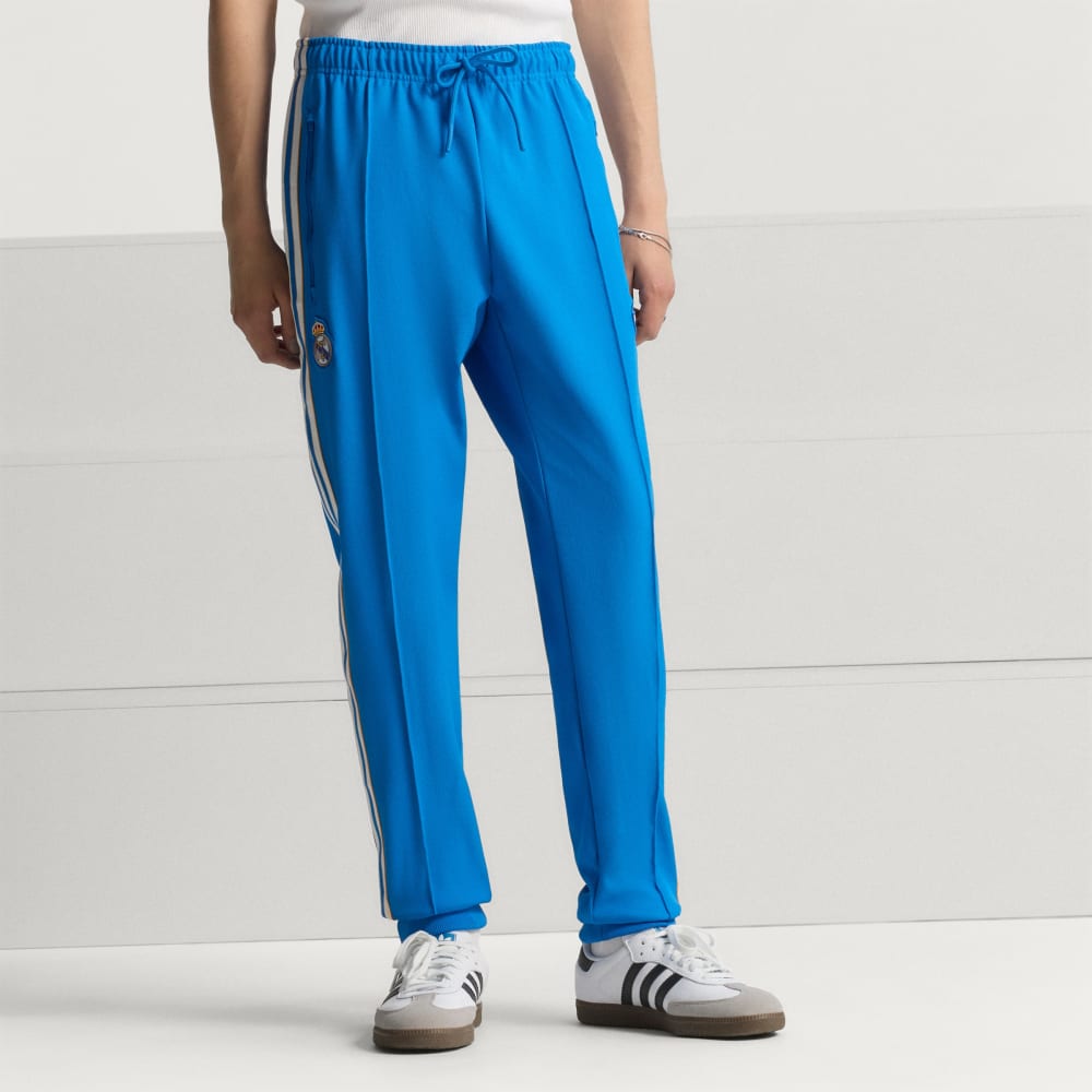 

Спортивный костюм Adidas Real Madrid Terrace Icons Track Pants, цвет Blue Bird/White