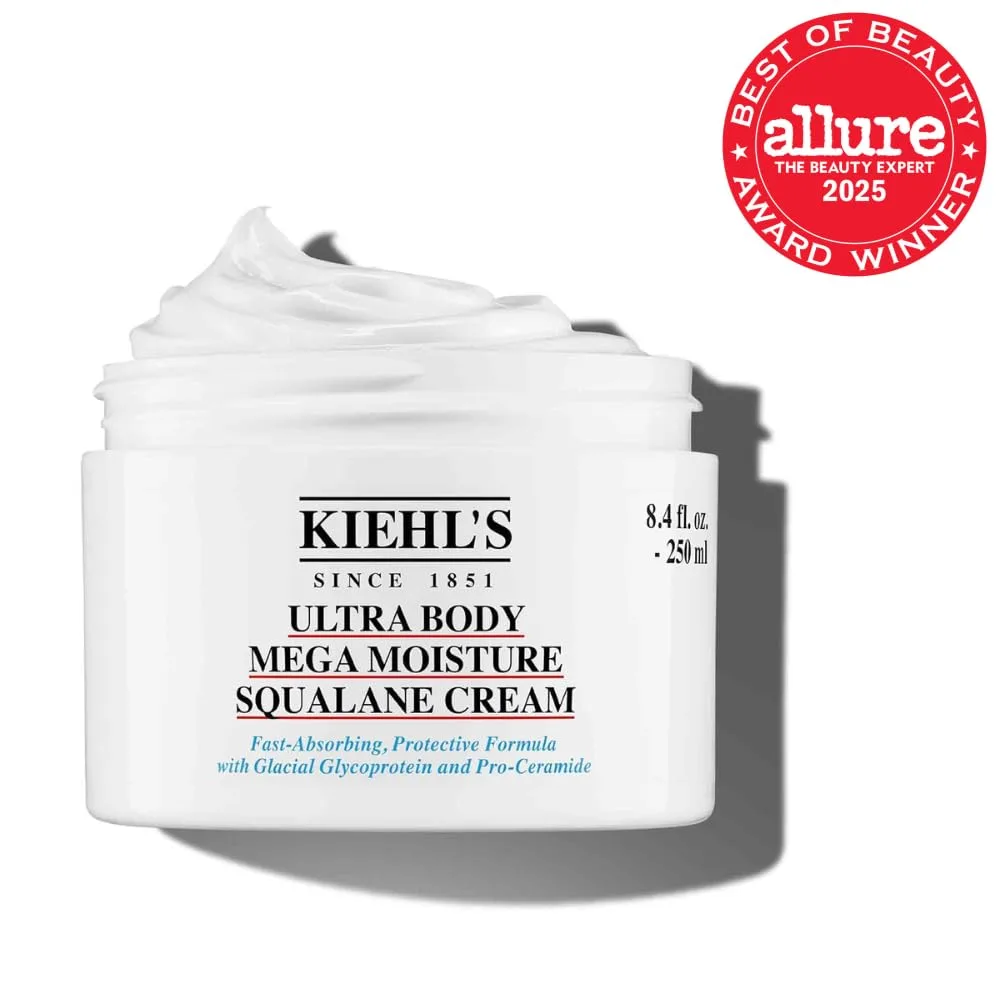 Увлажняющий лосьон для тела Kiehl's Ultra Body Barrier Repair Cream, разработан для чувствительной кожи и безопасен при экземе - 8,4 жидких унции. — фото 2