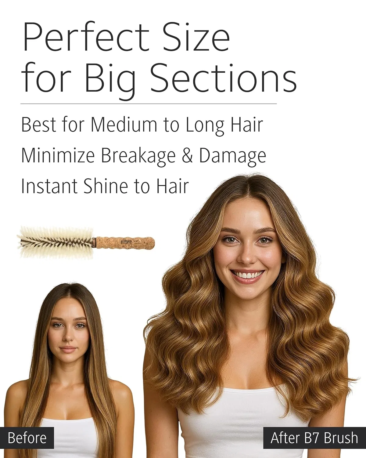 Щетка для волос «B7» от Ibiza Hair Ibiza Hair — фото 4