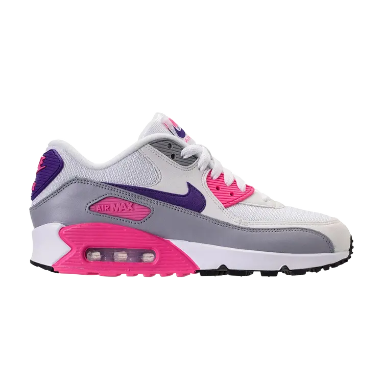 Кроссовки Nike Wmns Air Max 90 'Laser Pink', белый