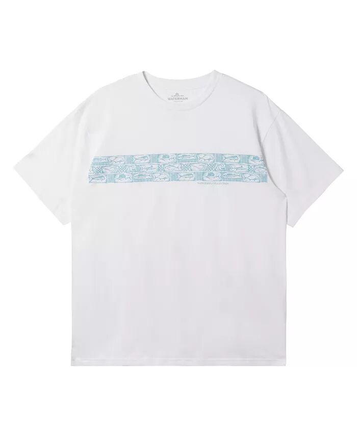 

Мужская футболка Quiksilver Sketchy с коротким рукавом Quiksilver Waterman, белый