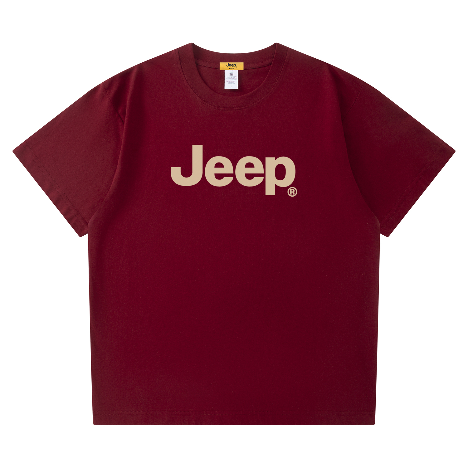 

Футболка Wrangler Leisure Series унисекс Jeep, бордовый, Красный, Футболка Wrangler Leisure Series унисекс Jeep, бордовый