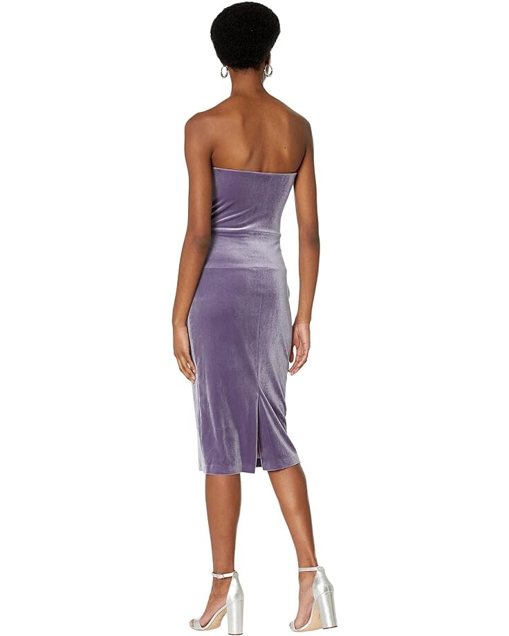 

Платье Norma Kamali Strapless Dress To Knee, цвет Powder Purple