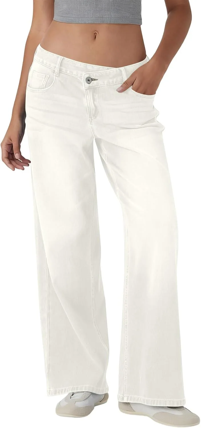 

Женские джинсы Wide Leg High Waisted Baggy