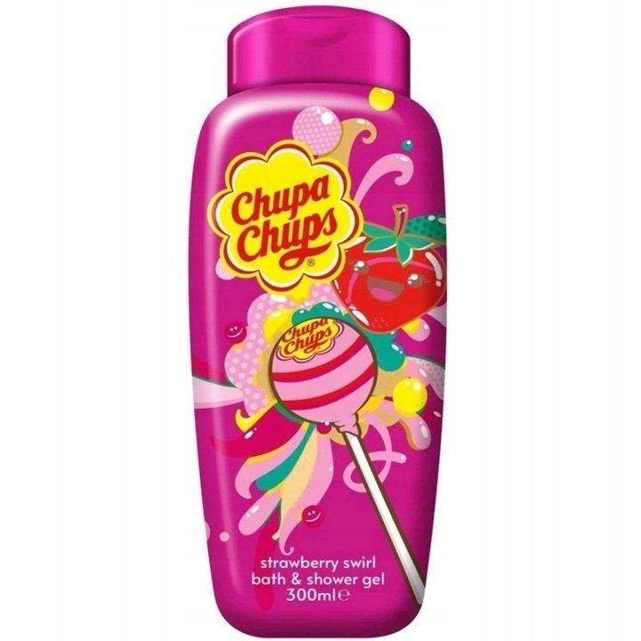 

Chupa Chups, Клубника, Гель для душа, Клубника, 300мл