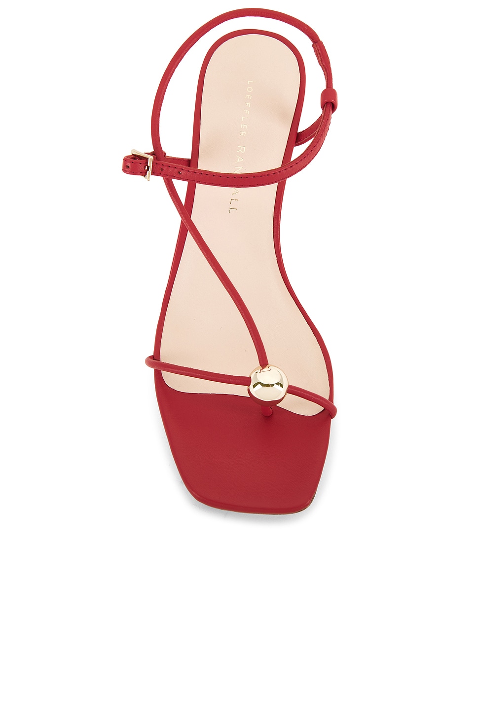 Сандалии Triana Loeffler Randall, red — фото 4