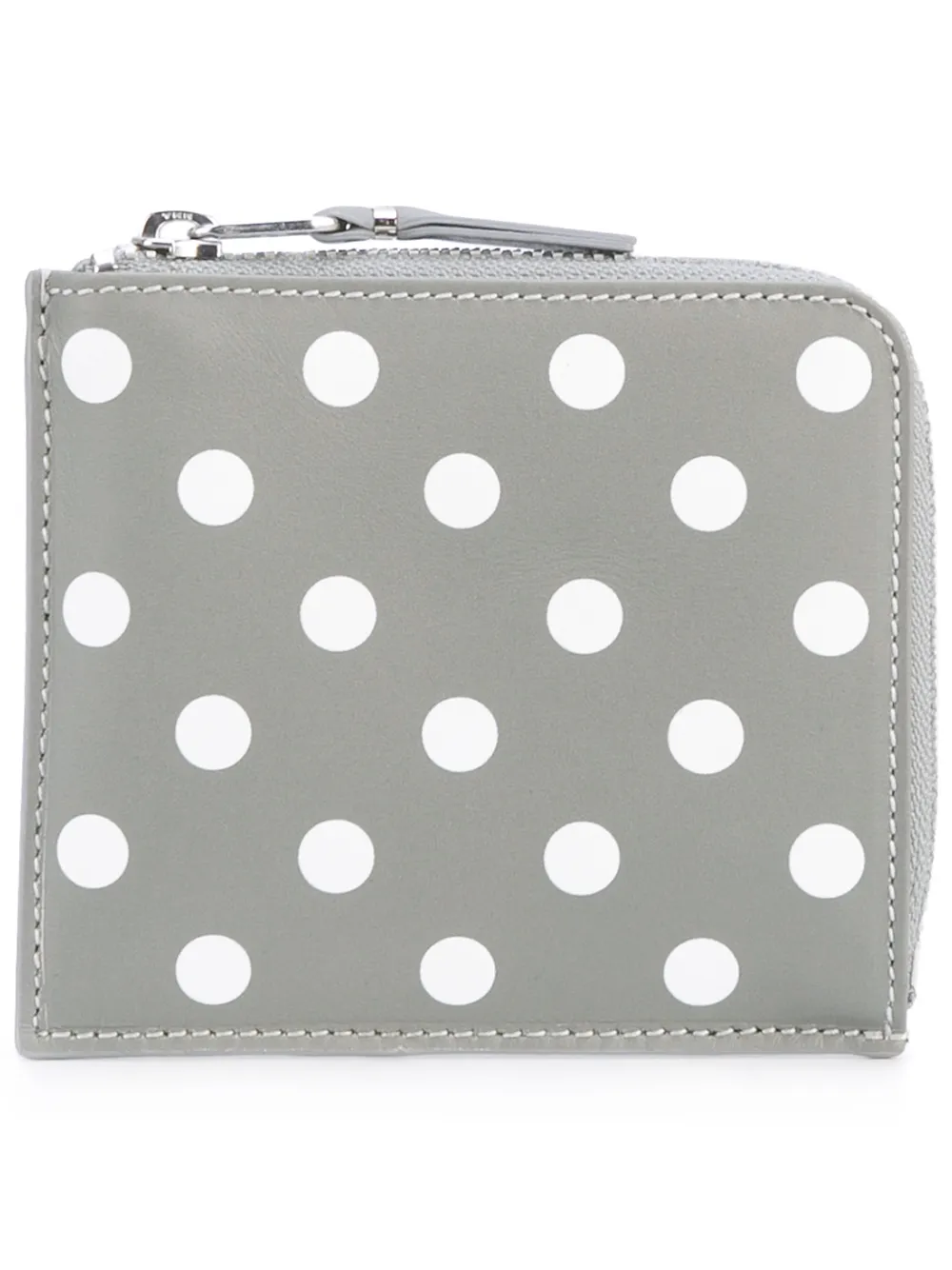 

Кошелек в горох Comme Des Garçons Wallet, серый