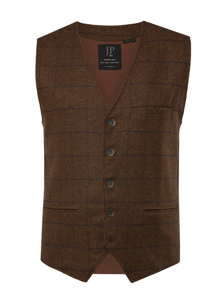

Стеганый жилет JP1880 Steppweste, цвет dunkles karamell