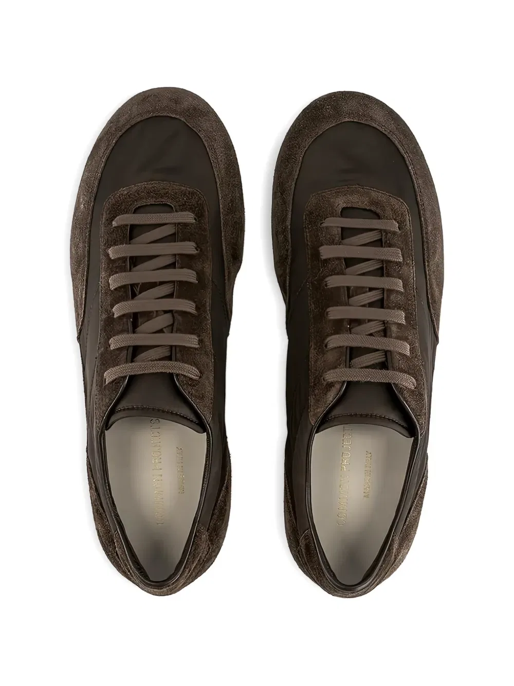 Минималистичные кроссовки для бега Common Projects, коричневый — фото 4