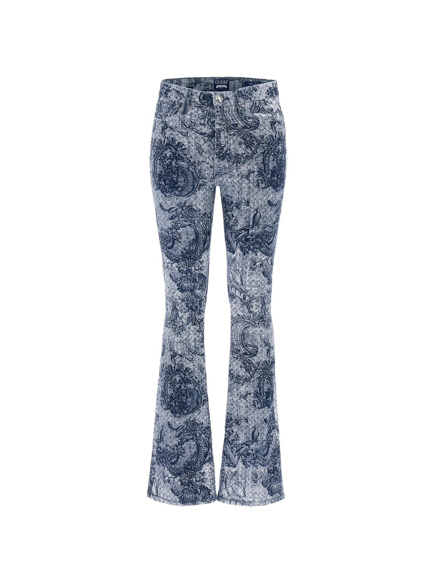 

Расклешенные джинсы GUESS, синий