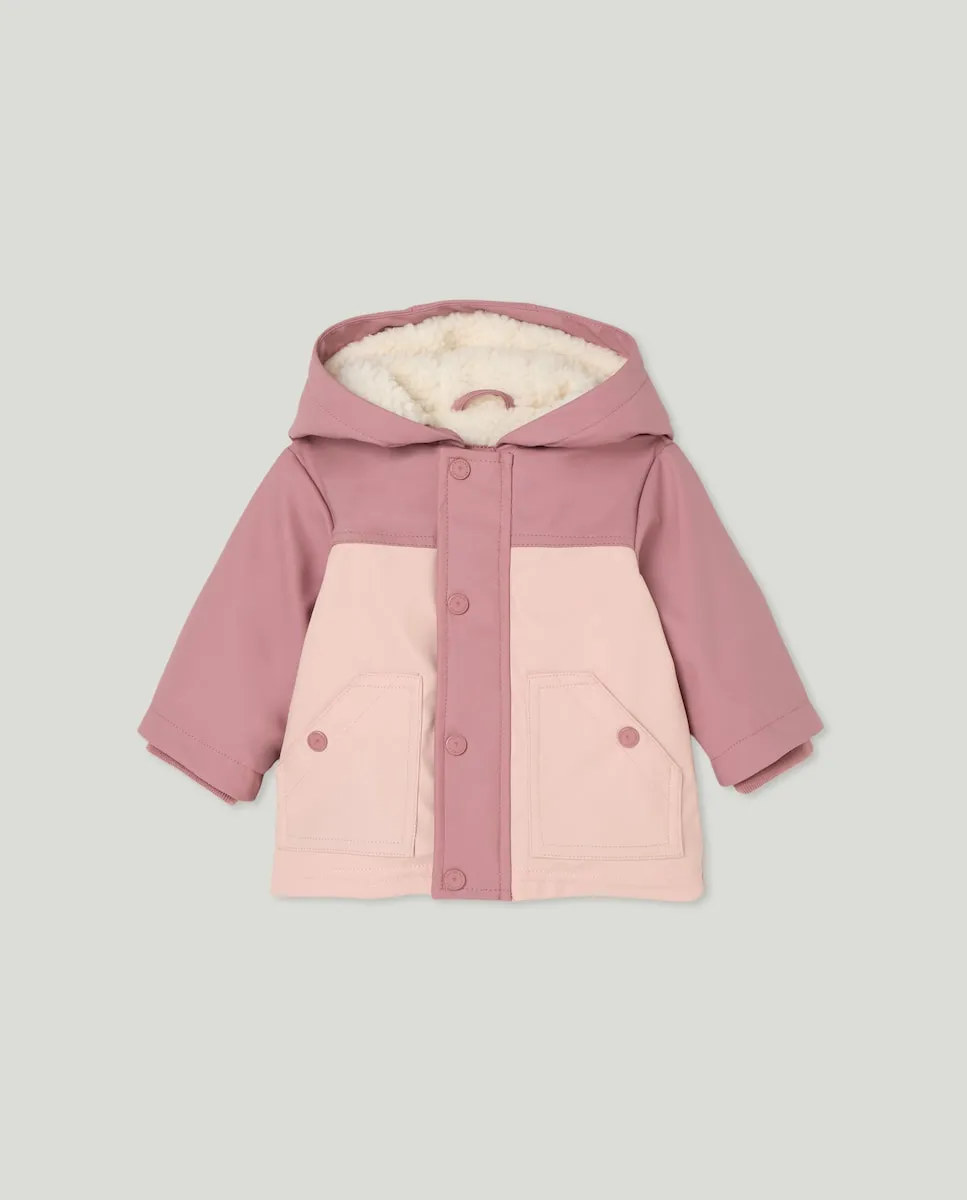 

Детская парка с клееной тканью и внутренней подкладкой из овечьей шерсти Coconut El Corte Inglés, мультиколор