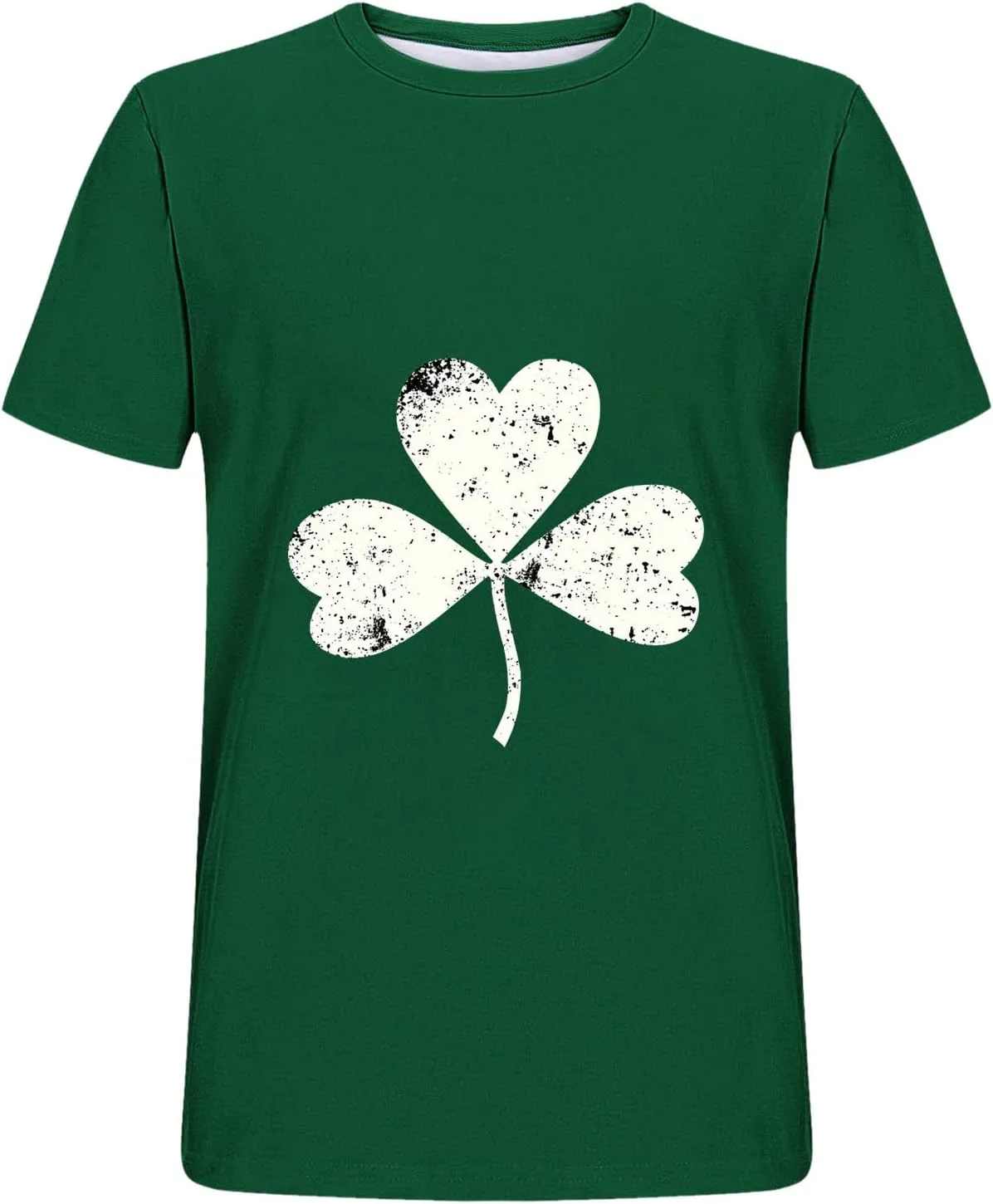 Мужская футболка St Patricks Day с принтом в виде трилистника — фото 2