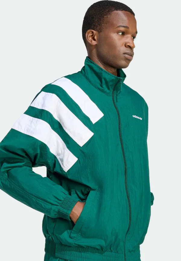Тренировочная куртка arch Adidas Originals, Collegiate Green/White — фото 3