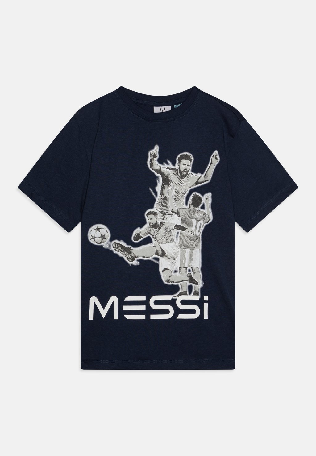 

Футболка с принтом HILO MESSI, темно-синий