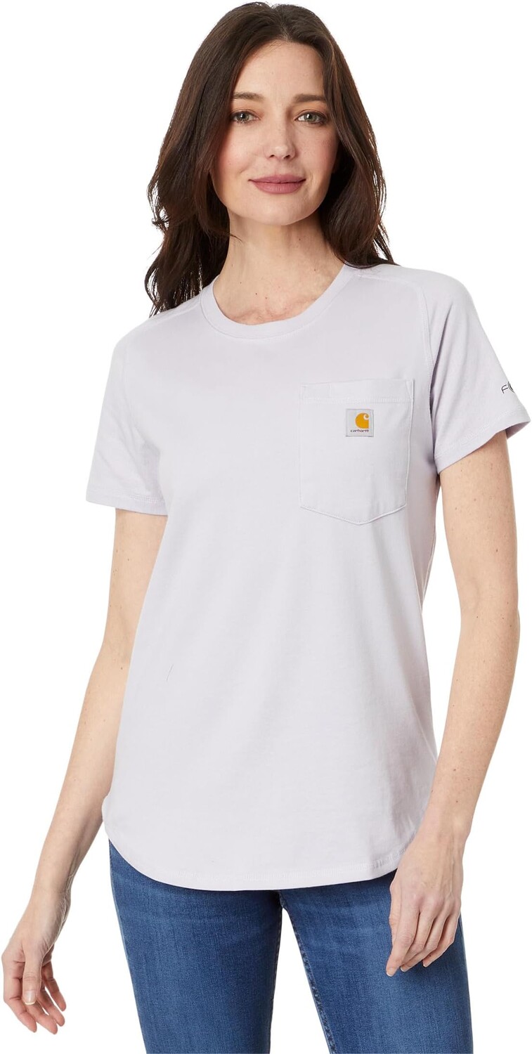 

Футболка Carhartt Force Relaxed Fit Midweight Pocket T-Shirt, цвет Lilac Haze