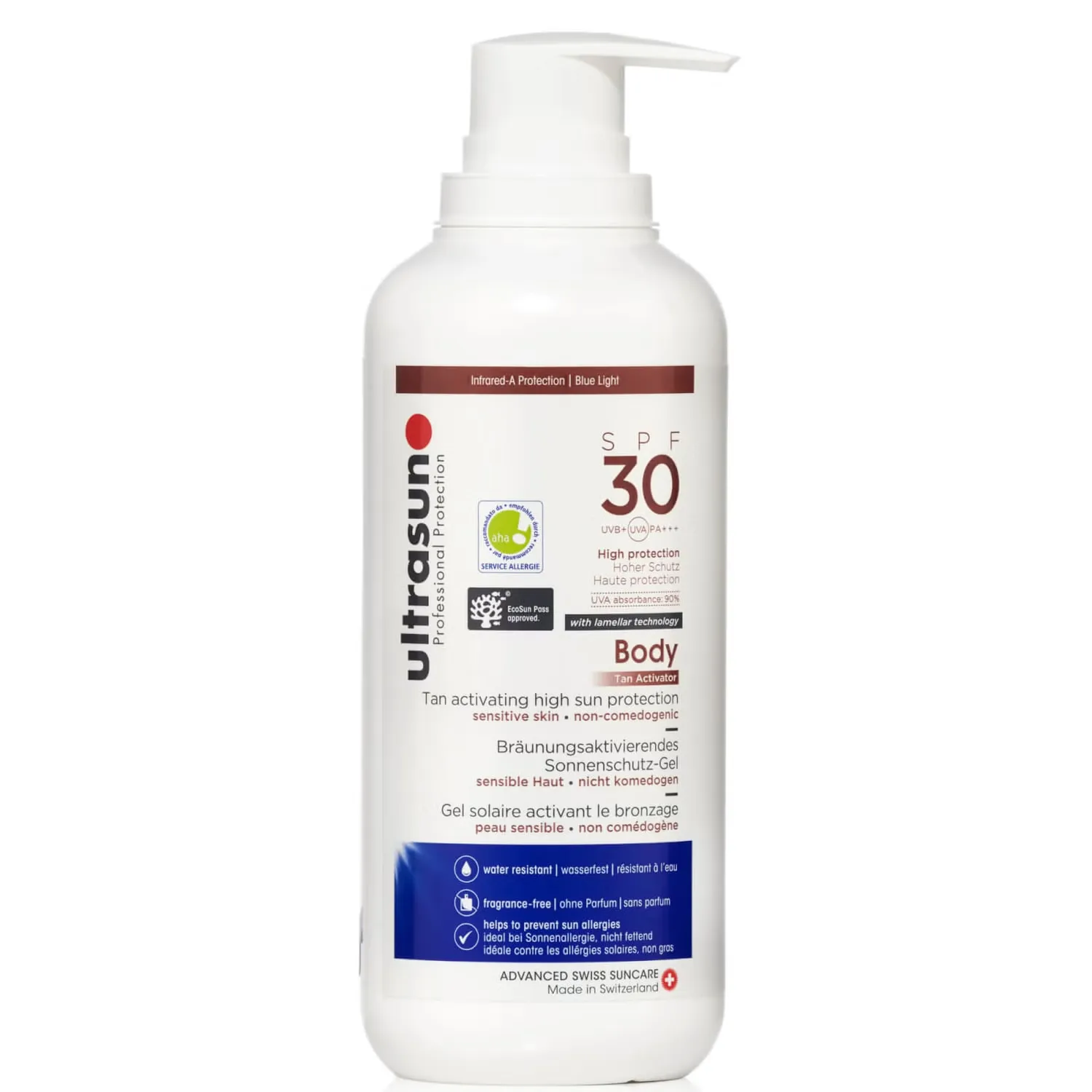 

Активатор загара для тела SPF 30 400мл Ultrasun