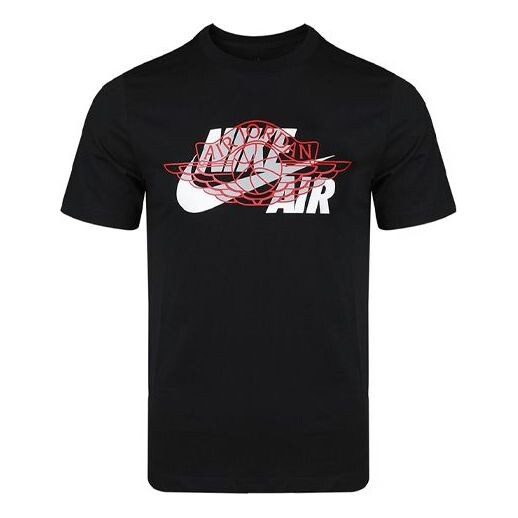 

Футболка Air Wings с круглым вырезом и коротким рукавом мужские Air Jordan, черный