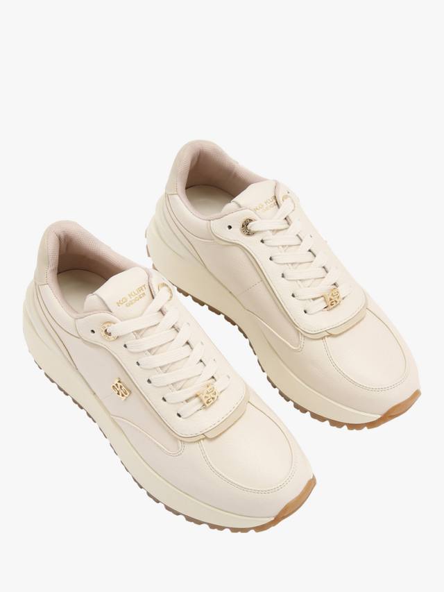 Кроссовки louisa2 на шнуровке KG Kurt Geiger, цвет Natural Cream — фото 4