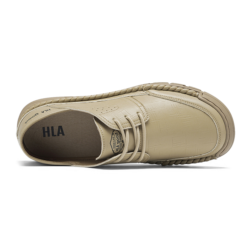 HLA Мужские повседневные кеды Low Top - Песочный, цвет Sand — фото 3