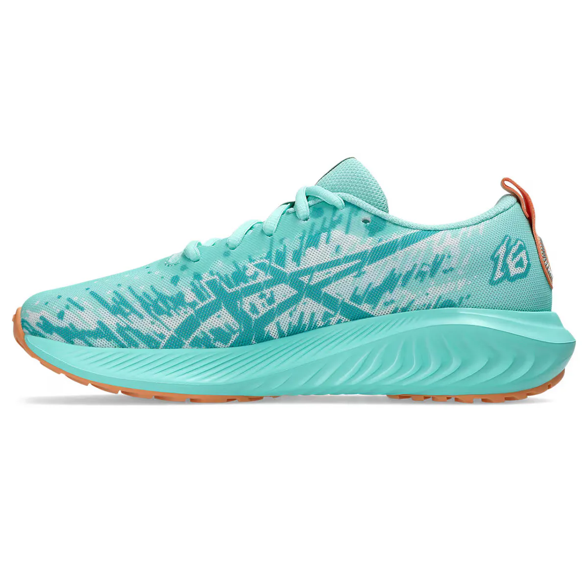 Кроссовки для бега Asics GEL-NOOSA TRI 16 GS для детей, зеленый/синий — фото 4
