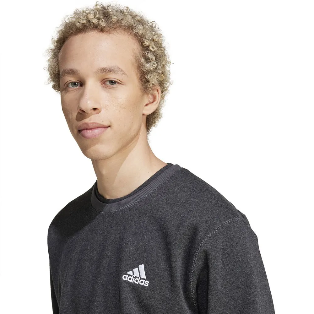 Толстовка adidas Season Essentials Melange, черный — фото 4
