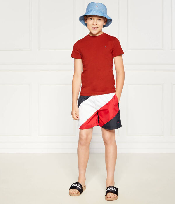 Базовая футболка Regular fit Tommy Hilfiger, красный — фото 2