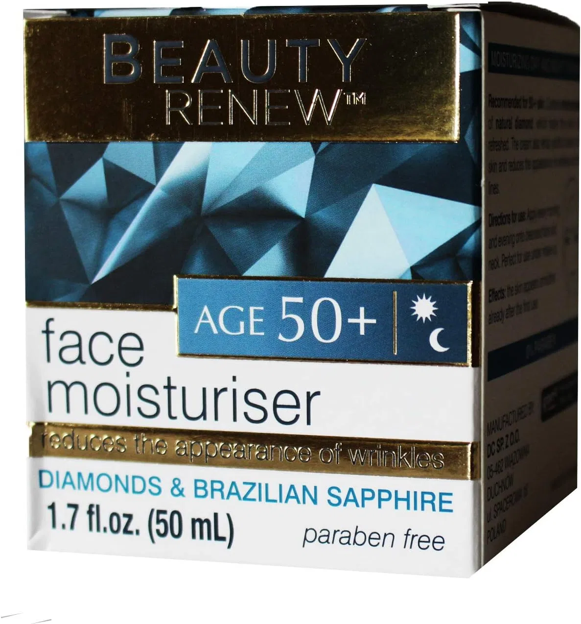 Крем для лица Beauty Renew — Дневной с алмазной пудрой, 50 мл