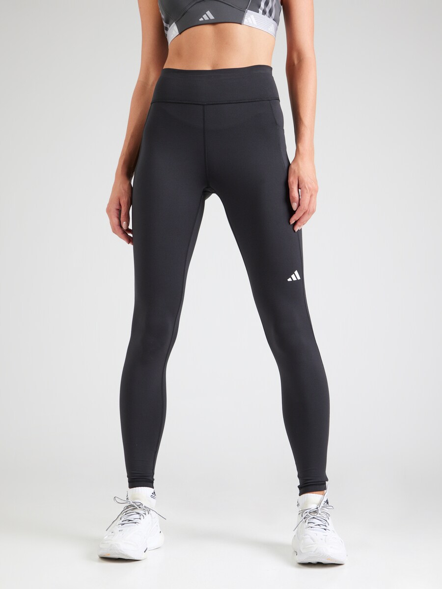 Длинные брюки ADIDAS PERFORMANCE Skinny Workout Pants, черный — фото 2