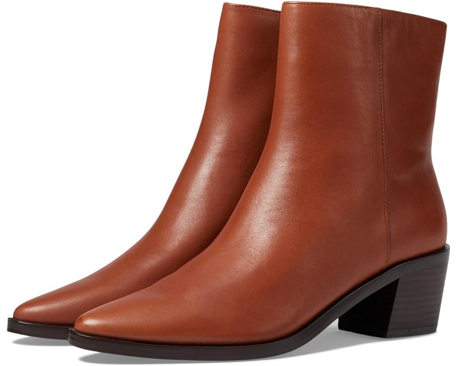 

Ботинки Madewell The Everten Ankle in Leather, цвет Warm Cinnamon