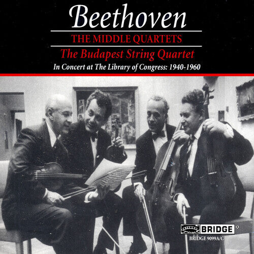 

CD диск Beethoven / Budapest String Quartet: Middle Quartets