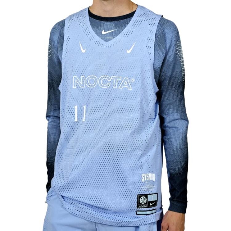 

Баскетбольная майка X Nocta унисекс синяя Nike, синий