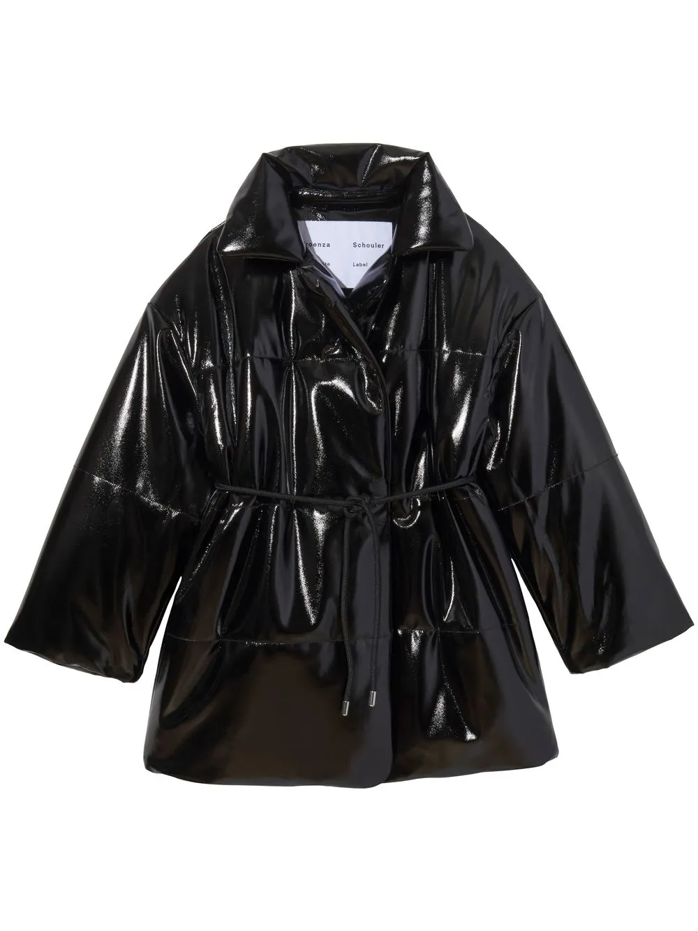 

Пуховик оверсайз Proenza Schouler White Label, черный