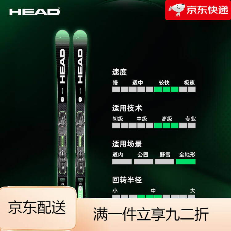 

Head Лыжи Supershape E-Magnum E-Magnum, всесезонные Лыжи King, 149 см