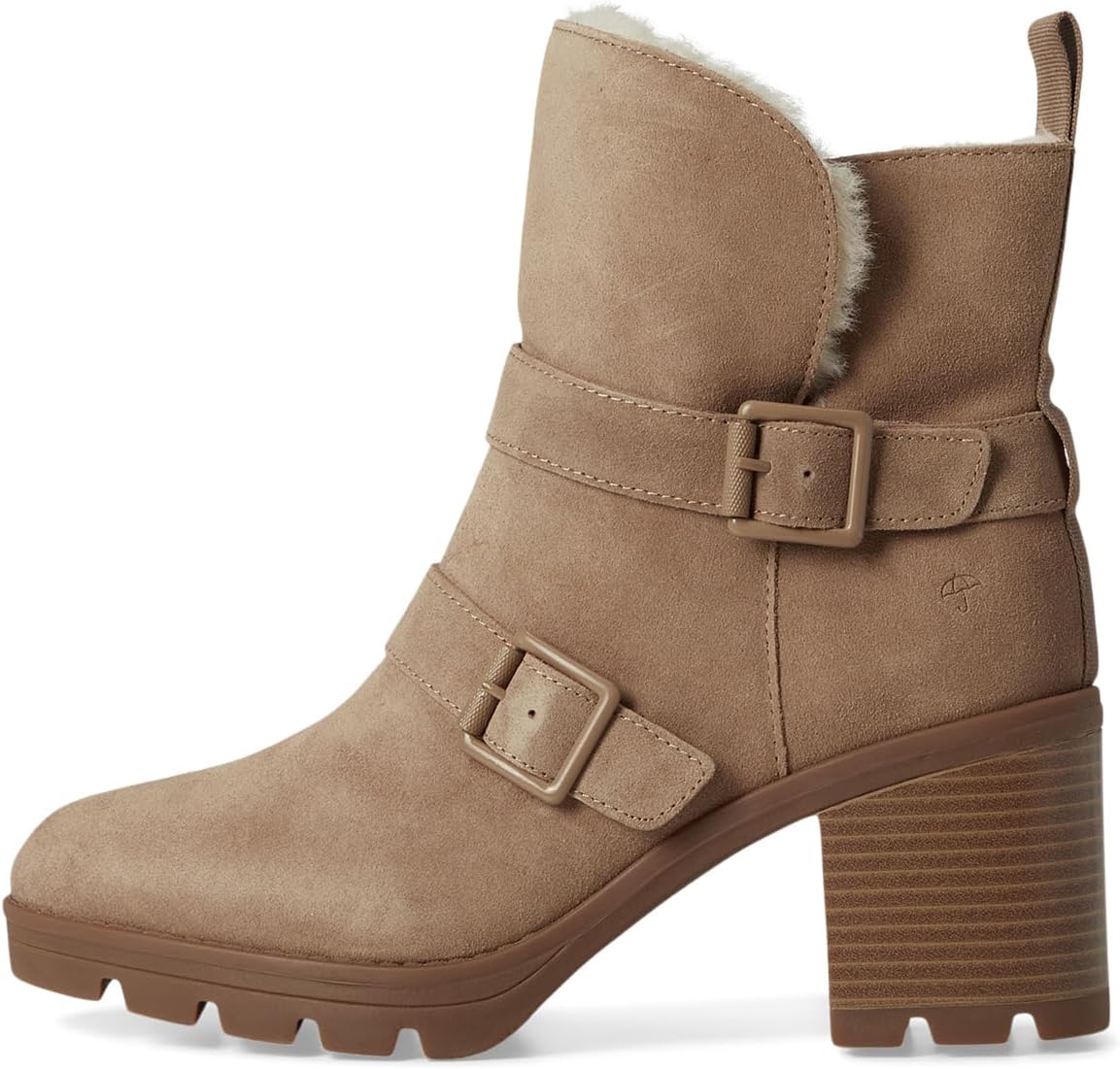 Ботинки Naturalizer Verney-Moto Bootie - Water Repellent, цвет Warm Brown — фото 4