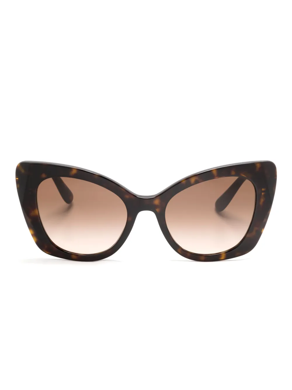 

Солнцезащитные очки в оправе 'бабочка' с логотипом Dolce & Gabbana Eyewear, коричневый