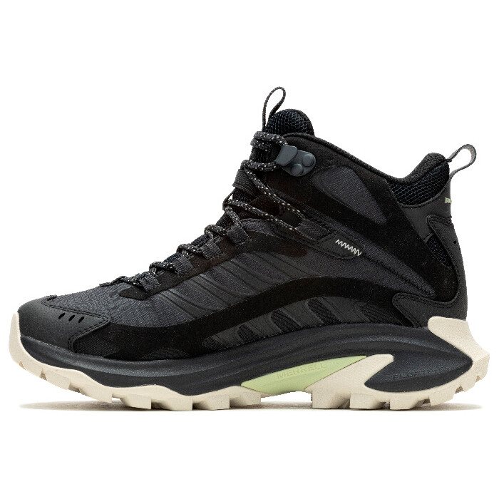 Ботинки женские Merrell Women's Moab Speed 2 Mid GTX для туризма, черный — фото 3