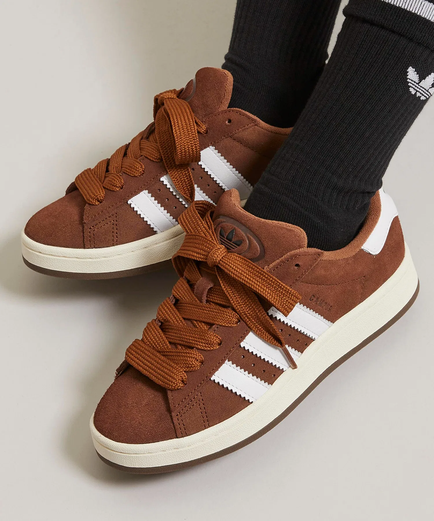 Унисекс кроссовки Campus 00s adidas коричневые