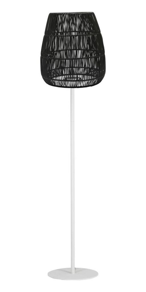 

PR Home Agnar Saigon Террасы уличный торшер белый ротанг черный IP44 154x38см E27