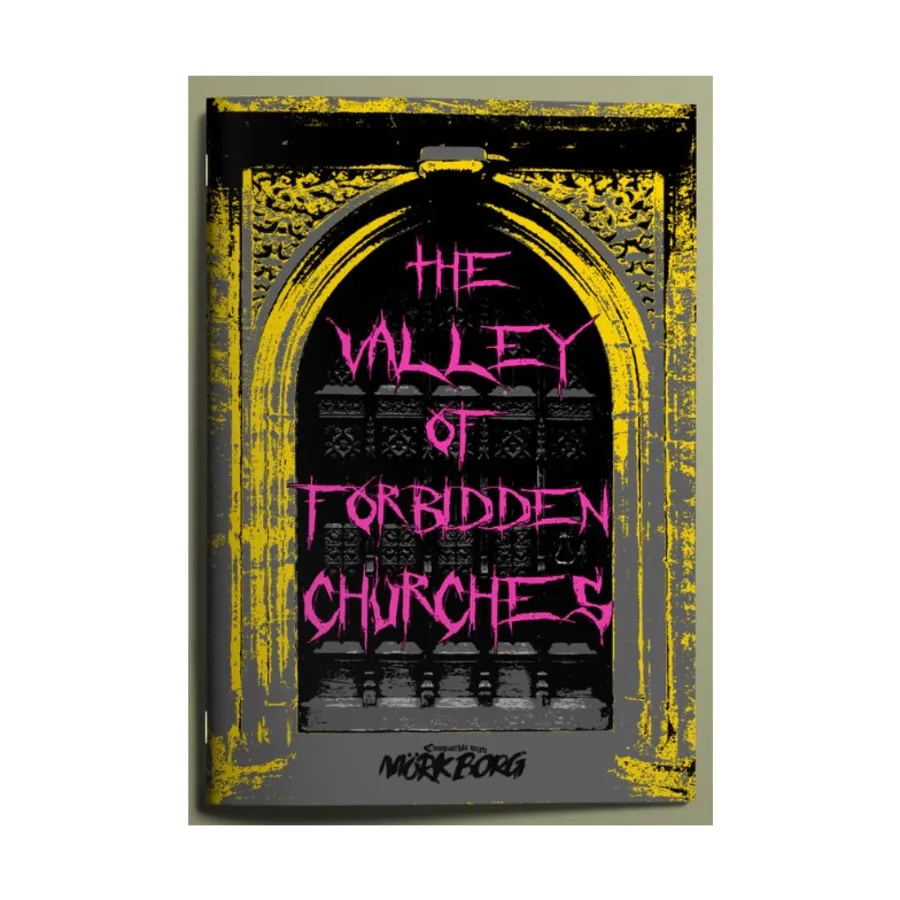 

Valley of Forbidden Churches w/PDF, Mork Borg (Exalted Funeral), мягкая обложка